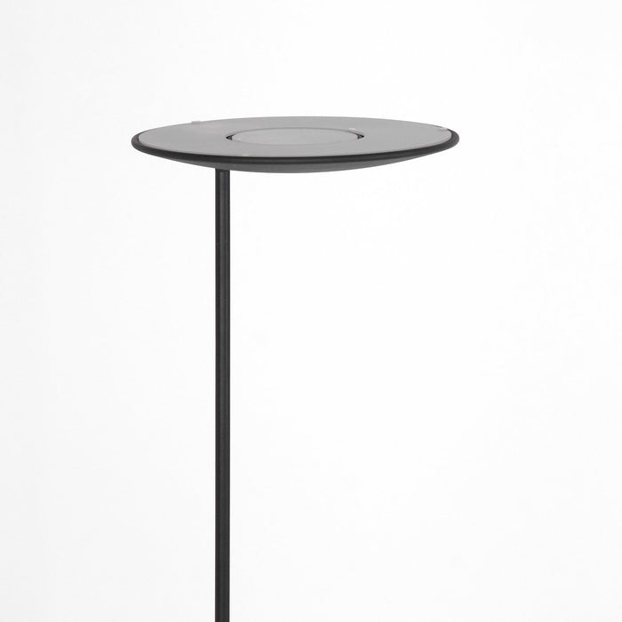 Steinhauer - vloerlamp - Zenith LED - zwart - kunststof metaal - Ø 28cm - LED - 1477ZW