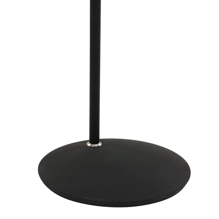 Steinhauer - vloerlamp - Zenith LED - zwart - kunststof metaal - Ø 28cm - LED - 1477ZW