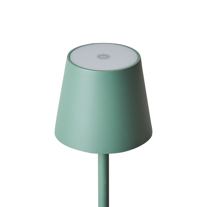 Beliani - GAVARRESA - Tafellamp - Groen - IJzer