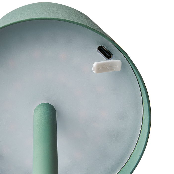 Beliani - GAVARRESA - Tafellamp - Groen - IJzer