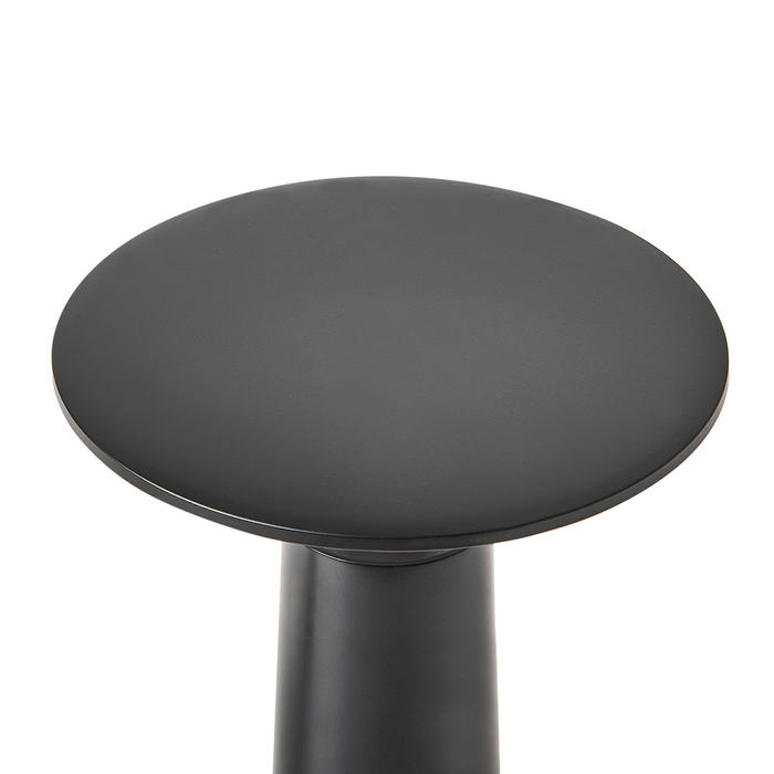 Beliani - LEVIRA - Tafellamp - Zwart - IJzer