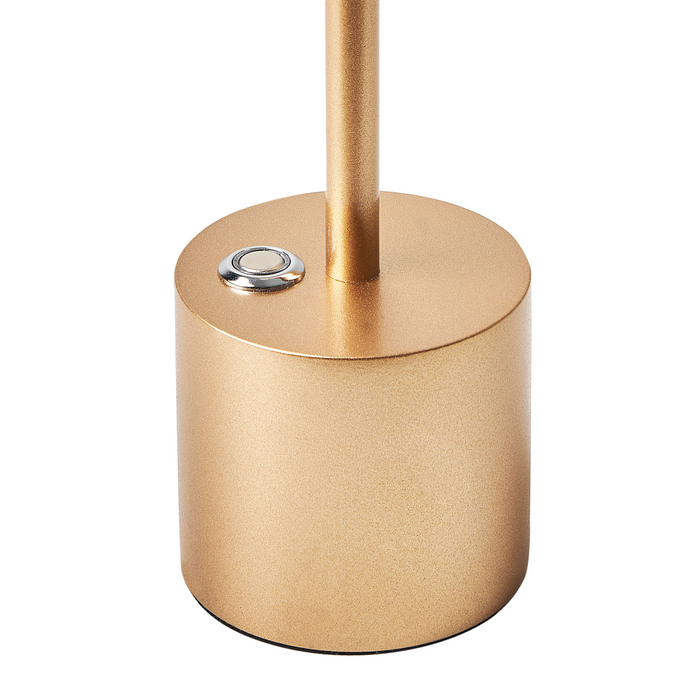 Beliani - LIZANDRO - Tafellamp - Goud - Aluminium|IJzer