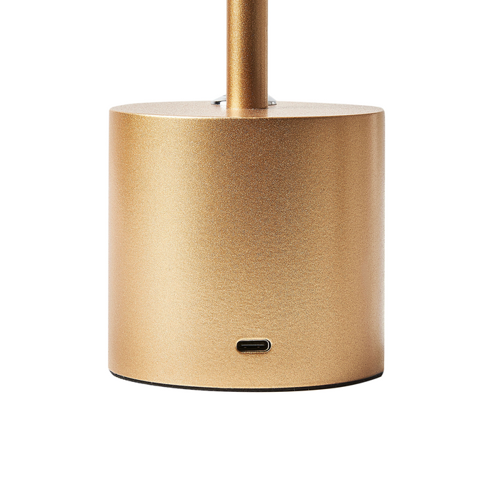 Beliani - LIZANDRO - Tafellamp - Goud - Aluminium|IJzer