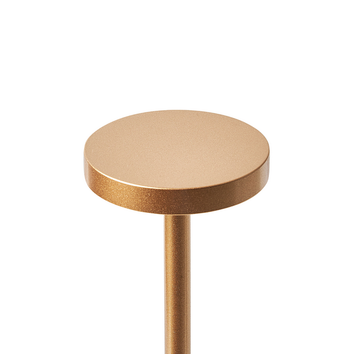 Beliani - LIZANDRO - Tafellamp - Goud - Aluminium|IJzer