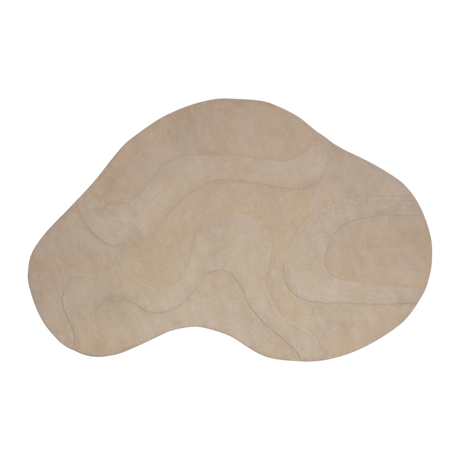 WOOOD Alya Vloerkleed 170 x 240 cm - Milk