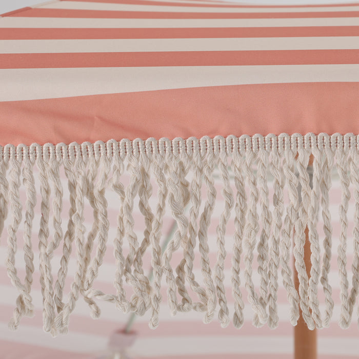 by fonQ Breez Parasol Ø 200 cm - Terra / Ecru