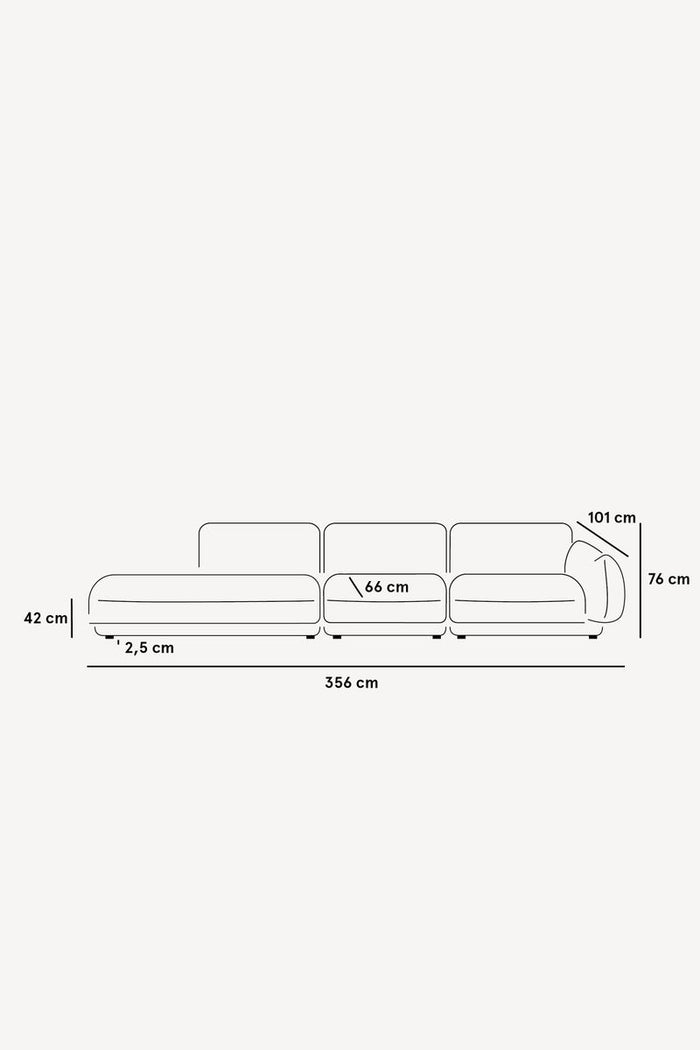 Sissy-Boy Countess 4-zits bank otto longue links Royal Magnolia