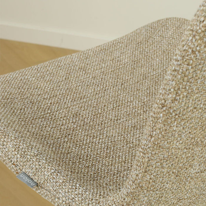 Nolon Nino-Fé Barkruk Taupe Melange - Wit Onderstel - 65 Cm