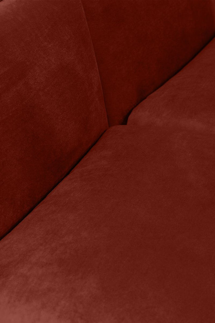 Sissy-Boy Countess 3-zits bank chaise longue links Royal Copper