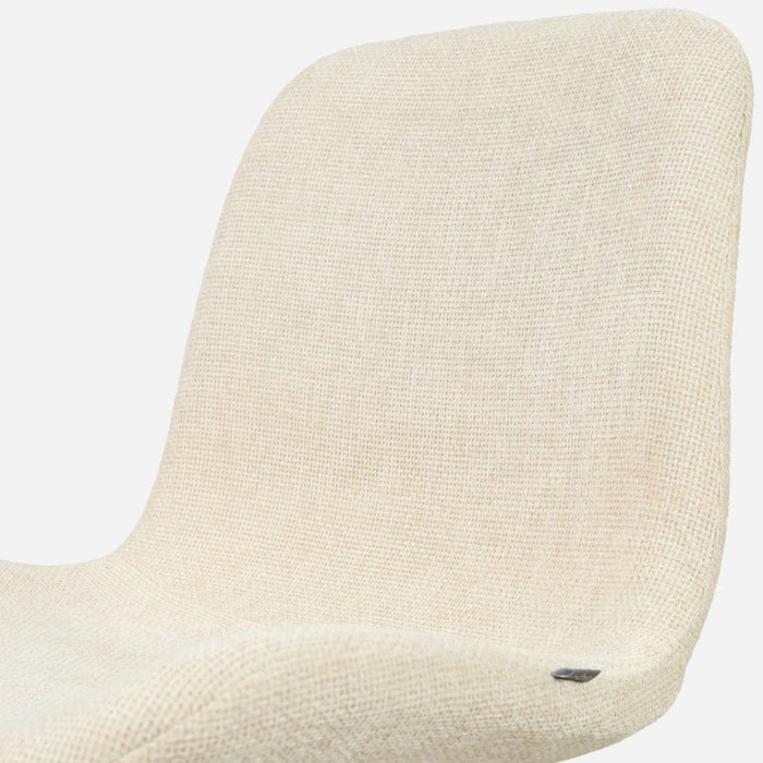 Nolon Nino-Fé Barkruk Cottonbeige - Zwart Onderstel - 65 Cm
