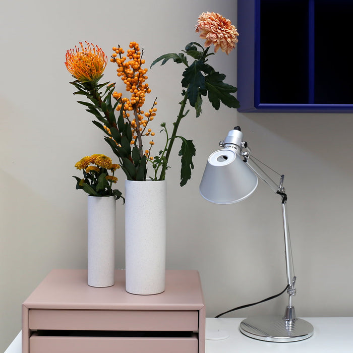 Nuuck Lige vaas M zwart