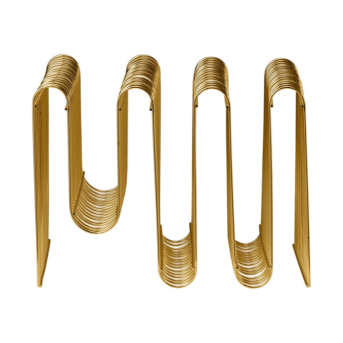 Curva tijdschriftenrek zilver