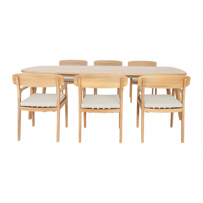 by fonQ Scandi Tuinset - Acaciahout - Beige