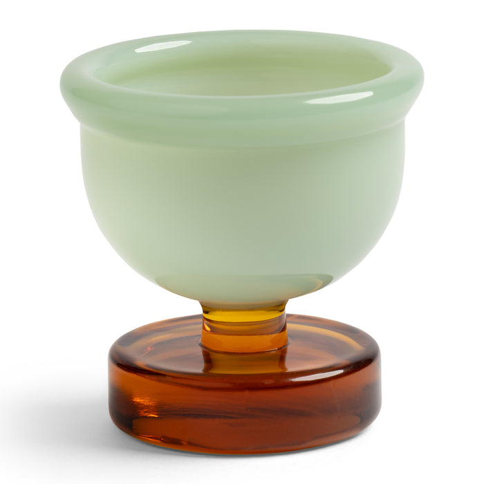 &k amsterdam Cantine Eierdopjes - Set van 2 - Amber