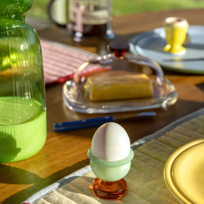 &k amsterdam Cantine Eierdopjes - Set van 2 - Amber