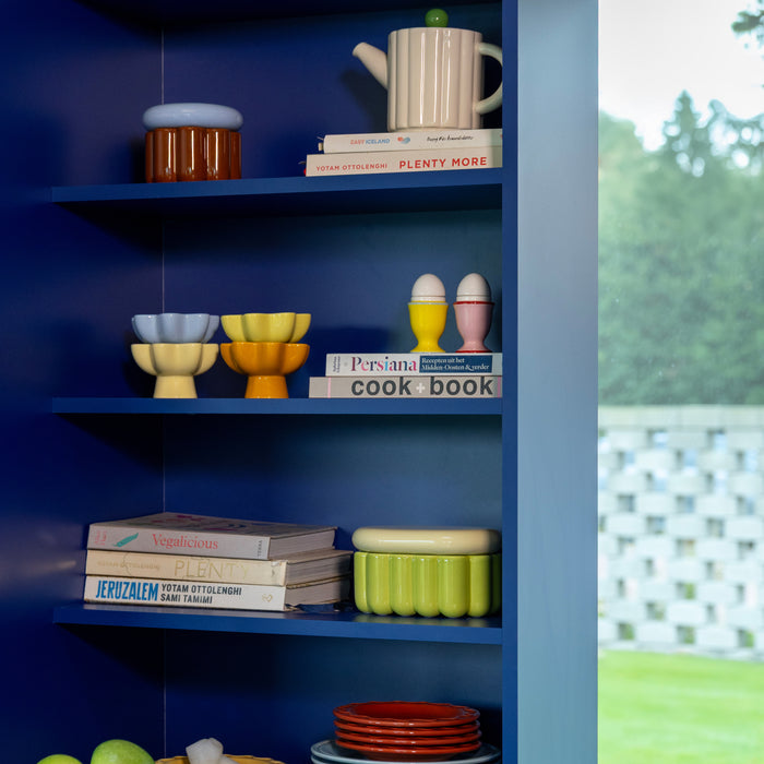 &k amsterdam Charlo Voorraadpot - Pear Green