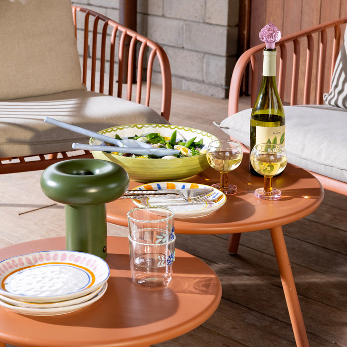 &k amsterdam Glimpse Tafellamp - Moss Green