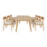 by fonQ Scandi Tuinset - Acaciahout - Beige