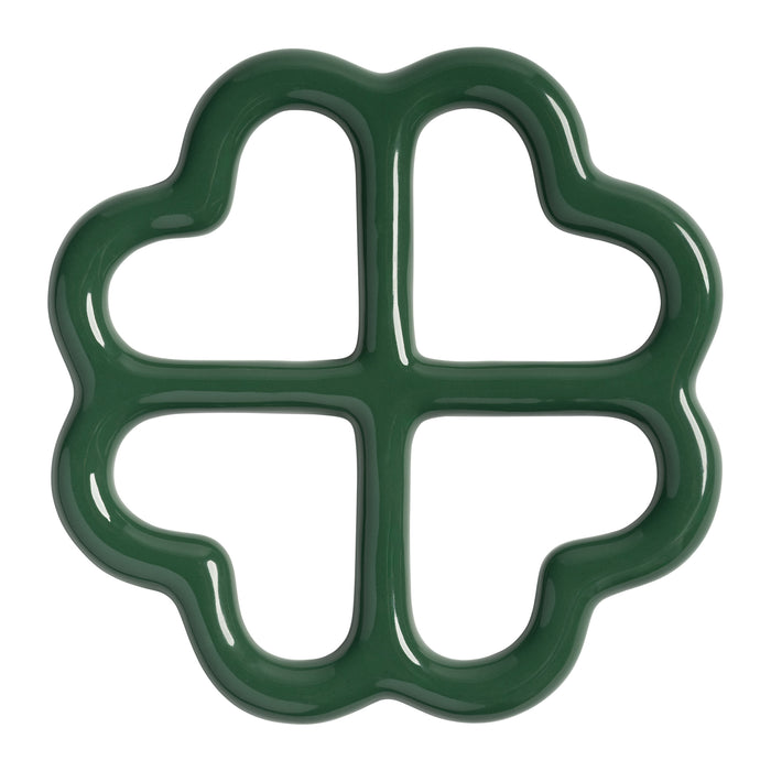 &k amsterdam Clover Pannenonderzetter - Groen