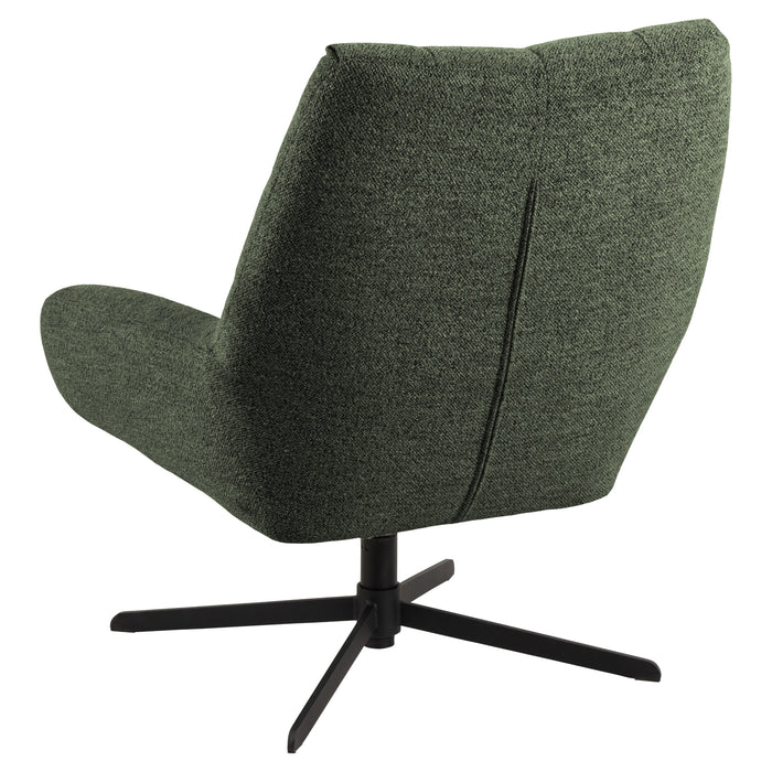 Draaifauteuil Vrijhoeve - Groen - Textiel
