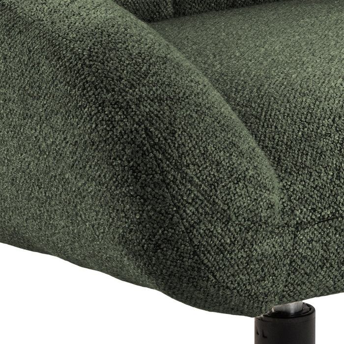 Draaifauteuil Vrijhoeve - Groen - Textiel