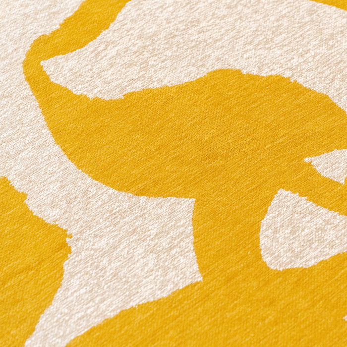 Louis de Poortere Ribbon Vloerkleed 140 x 200 cm - Pure Yellow