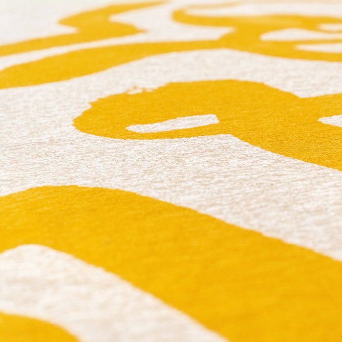 Louis de Poortere Ribbon Vloerkleed 140 x 200 cm - Pure Yellow