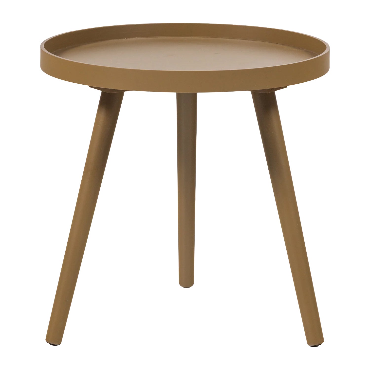 WOOOD Sasha Bijzettafel - Honinggeel