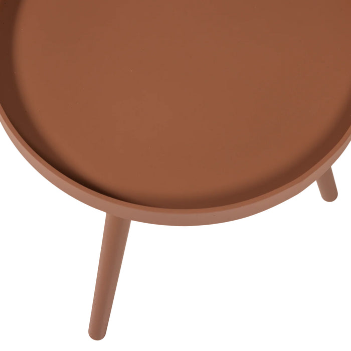 WOOOD Sasha Bijzettafel - Oudroze