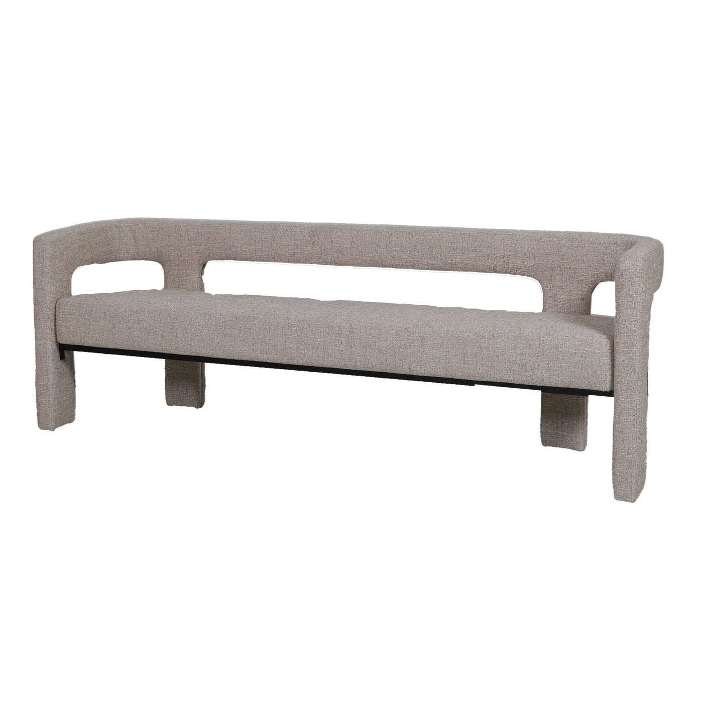 DÉJA Living - Eetkamerbank Beige Stof - 200x54x68cm - Seto