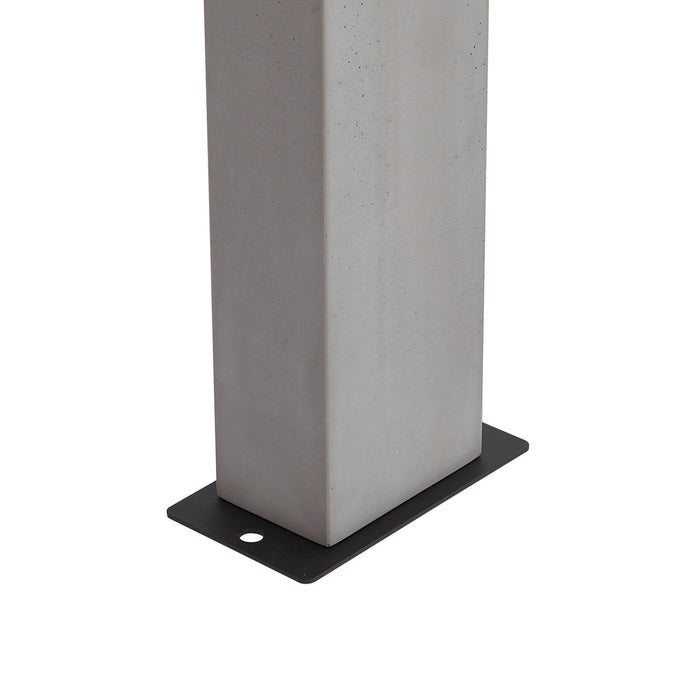 QAZQA Modern buiten paaltje grijs 65cm IP44 - Pompei