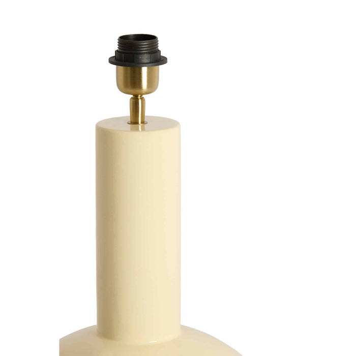 Light & Living Lampvoet Benao - Glanzend Crème - Ø31x53cm