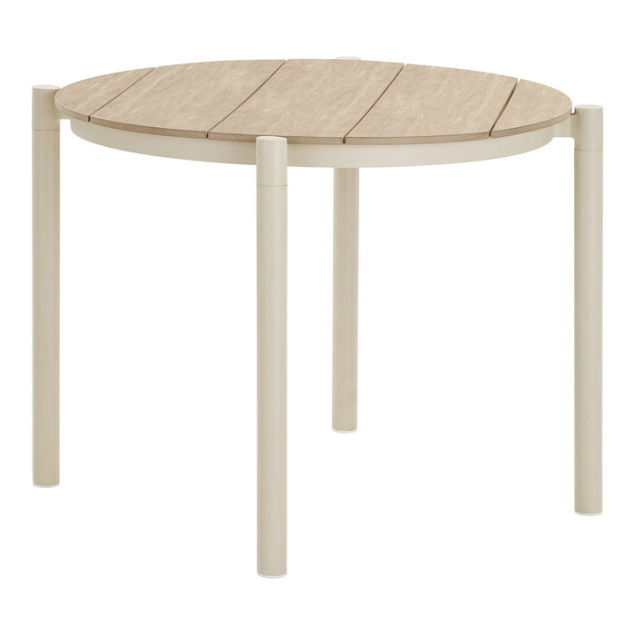 House Nordic - Tuintafel Rond - Naturel - Ø90x74cm - Abela