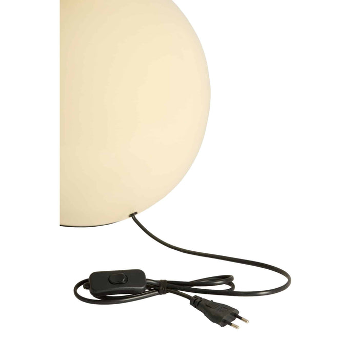 Light & Living Lampvoet Benao - Glanzend Crème - Ø31x53cm