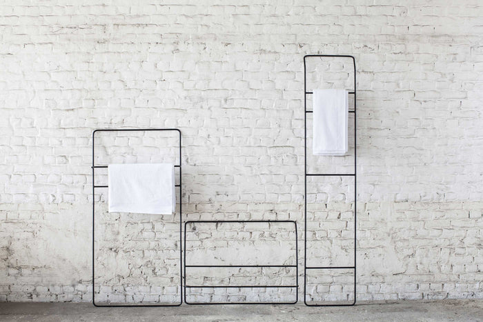 Juno by Evelien Bleumink handdoekrek 90x60 zwart