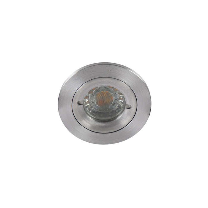 QAZQA Set van 6 moderne inbouwspots staal rond IP44 - Xena