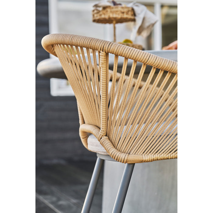 House Nordic - Tuinstoel Beige|Zand - Novella - Set van 2