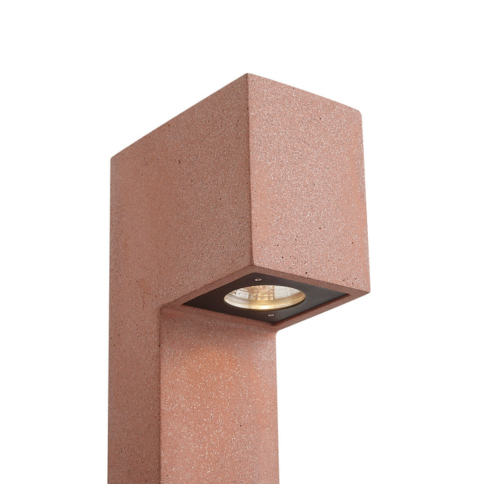 QAZQA Modern buiten paaltje terracotta 65cm IP44 - Pompei
