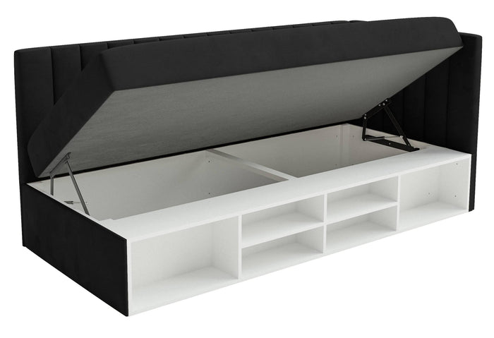 NADUVI Collection Jeugdbed Dickins rechts opbergvak