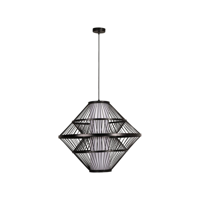 Lucide PASQUINO Hanglamp - Zwart