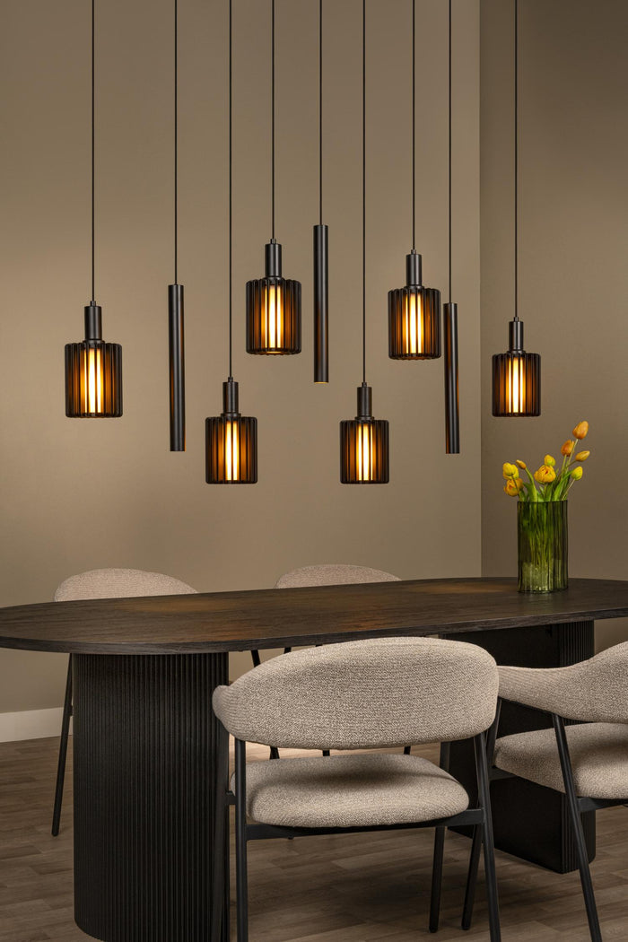 Lucide LAMBRES Hanglamp - Zwart