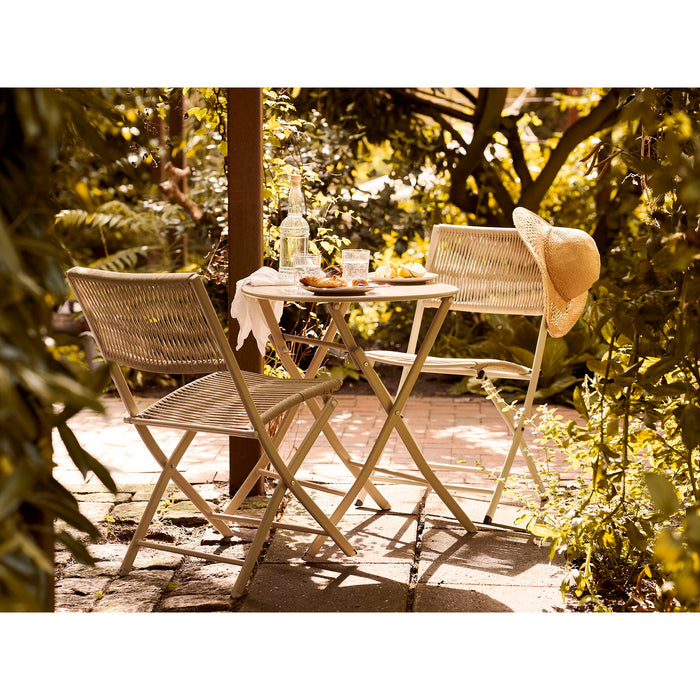 House Nordic - Bistroset Rond - Taupe - Arcas