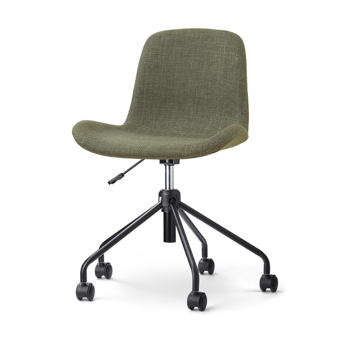 Nolon Nout-Fé bureaustoel forestgroen - zwart onderstel