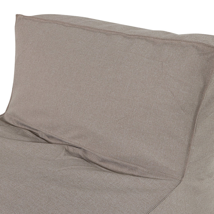 WOOOD Velora Tuin Ligbed & Loungestoel - Polyester - Zand - Set van 2