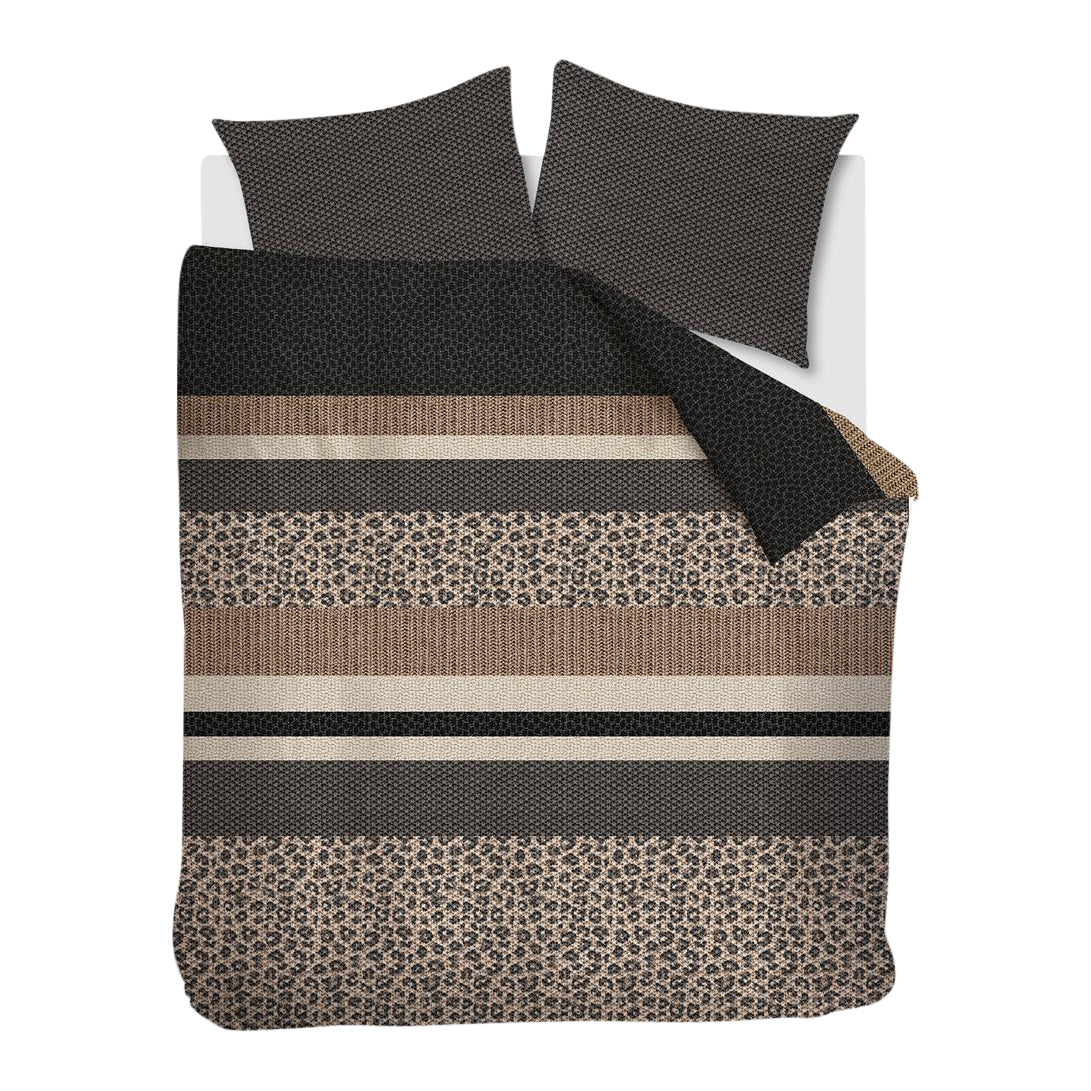 Beddinghouse Gino Dekbedovertrek 240 x 220 cm - Grijs