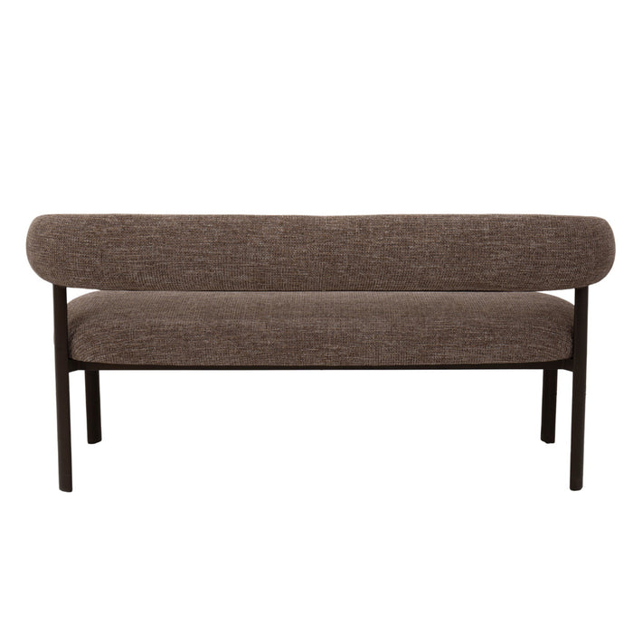 DÉJA Living - Eetkamerbank Taupe Brons - 180cm - Alamo