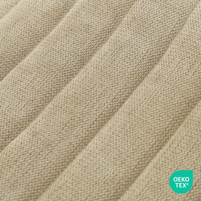 Nolon Nino-Liv barkruk wit met nougatbruin zitkussen - zwart onderstel