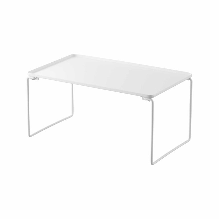 Yamazaki Tower Stapelbaar rek inklapbaar M - Wit