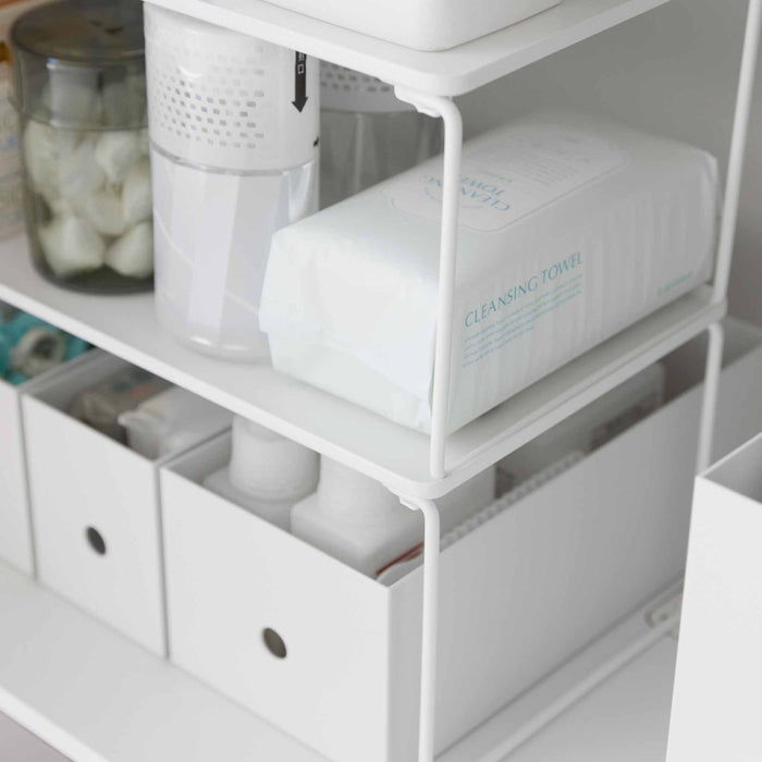 Yamazaki Tower Stapelbaar rek inklapbaar M - Wit