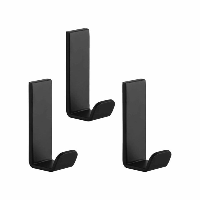 Yamazaki Tower Haak magnetisch S set van 3 - Zwart